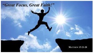 Great Focus Great Faith Poster