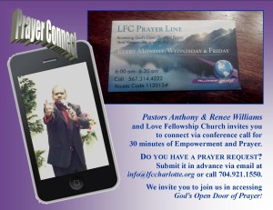 Prayer Connect Flyer